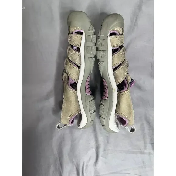 Keen womens size 8 sandals Whisper  Waterproof beige/pink hiking, camping - Picture 4 of 9
